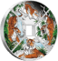 4 x1 Unze Silber Jahr des Tigers 2022 PP (Auflage:1.500 | coloriert | Polierte Platte)
