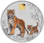 1kg Silber Lunar III Tiger 2022 (Auflage:388 | coloriert)