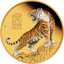 1 Unze Gold Lunar III Jahr des Tigers 2022 (Auflage: 188 | PP | coloriert)