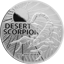 1 Unze Silber Wüstenskorpion 2022 (Auflage: 25.000)