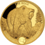 1 Unze Gold World's Wildlife Grizzly Bär 2022 (Auflage: 1.000)