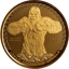 1 Unze Gold Kongo Silberrücken Gorilla 2022 (Auflage: 100)