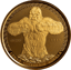 1/10 Unze Gold Kongo Silberrücken Gorilla 2022 (Auflage: 1.000)
