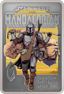 1 Unze Silber Mandalorian Posters - Der Mandalorianer 2022 (Auflage: 2.000 | Antik Finish)