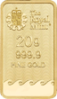 20 g Goldbarren Britannia The Royal Mint