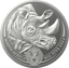 1 Unze Silber Big Five II Nashorn 2022 (Auflage: 15.000 | 3. Motiv | im Blister)