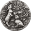 2 Unze Silber Lunar III Hase 2023 AF (Auflage: 1.888 | Antik Finish)