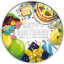 1 Unze Silber Happy Birthday 2023 PP (coloriert | Polierte Platte)