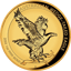 1 Unze Gold Wedge Tailed Eagle 2023 PP High Relief (Auflage: 500 | Polierte Platte)