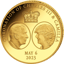 0,5g Gold King Charles III. und Camilla 2023 PP (Auflage 2.000 | Polierte Platte)