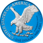 1 Unze Silber American Eagle 2023 Space Blue (Auflage: 100 | coloriert)