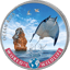 1 Unze Silber World's Wildlife Rochen 2023 (Auflage: 5.000 | coloriert)