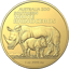 1 Unze Gold Australien Zoo südliches Breitmaulnashorn 2023 (Auflage: 250)