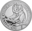 1 Unze Silber Bartaffe India Wildlife 2023 (Auflage: 7.500)