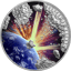 2 Unze Silber Meteorit Forces of Nature 2023 PP (Auflag: 750 | coloriert | High Relief | Polierte Platte)