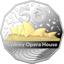 Silber Sydney Opera House 2023 (Auflage: 5.000 | teilvergoldet | Polierte Platte)