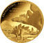 0,5g Gold Prehistoric Life Stegosaurus 2023 PP (Auflage: 2.000 | Polierte Platte)