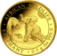 0,5g Gold Somalia Elefant 2024 (Polierte Platte)