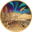 1 Unze Gold Aurora Borealis 2023 PP (Auflage: 99 | Polierte Platte | coloriert)