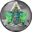 1 Unze Silber EC8 St. Lucia Coat of Arms 2023 (Auflage: 2.500 | coloriert)