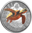 1 Unze Silber Cayman Islands Schildkröte 2023 (Auflage: 500 | coloriert)