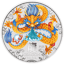 1 Unze Silber Lunar III Drache 2024 (Auflage: 200.000 | coloriert)