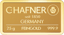 25g Goldbarren C. Hafner