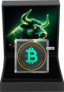 1 Unze Silber Bitcoin Glow in the Dark (Auflage: 100 | teilvergoldet)