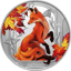 1 Unze Silber Autum Fox Jahreszeiten 2024 PP (Auflage 1.000 | Polierte Platte)