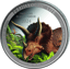 1 Unze Silber Prehistoric Life Triceratops 2024 (Auflage: 2.000 | coloriert)