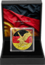 1 Unze Silber Eagle 2024 Deutschland Diamond Flag (Auflage: 100 | teilvergoldet)