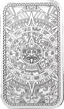 1 Unze Silberbarren Azteken