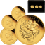Gold Australian Sovereign 3 Münzen Set 2024 (Auflage: 150 | Polierte Platte)