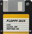 2 Unze Silber Floppy Disk 2024 (Auflage: 499 | Silk Finish | coloriert)