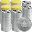 100 x 1 oz Silver Maple Leaf 2025