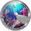 1 Unze Silber Colours of Australia - Turquoise Coral Reefs 2025 (Auflage: 1.000 | Polierte Platte)