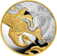 1 Unze Silber Kraniche 2025 (Auflage: 600 | teilvergoldet | Polierte Platte)