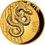 1 Unze Gold Lunar III Schlange 2025 (Auflage: 188 | High Relief | Polierte Platte)