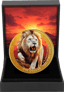 1 Ounce Silver White Lion Sunset 2024 (Mintage: 100 | partially gold-plated)