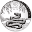 1 Unze Silber Lunar III Schlange 2025 (Auflage: 3.888 | High Relief | Polierte Platte)