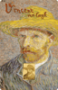 Gold Vincent van Gogh Selbstportrait mit Hut Münze