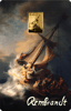 Gold Rembrandt Sturm auf dem See Genezareth