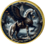 1 Unze Silber Mystischer Pegasus 2025 (Auflage: 100 | teilvergoldet)