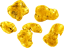 5er Set Yukon Goldnugget (Echte Nuggets 7,77g)