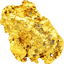 Yukon Gold Nugget (Echte Nuggets 34,53g)