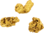 3er Set Australien Gold Nugget (Echte Nuggets 5,77g)
