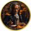 1 oz Silver Johann Wolfgang von Goethe 2025 (Mintage: 100 | partially gold-plated)