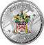 1 Unze Silber EC8 St. Kitts & Nevis Coat of Arms 2024 (Auflage: 500)