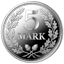 1 Unze Silber 5 Silbermark 2025 (Auflage: 5.000 | Polierte Platte)