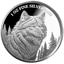 1 Unze Silber Heimische Tiere Wolf 2025 (Auflage: 1.000 | Polierte Platte)